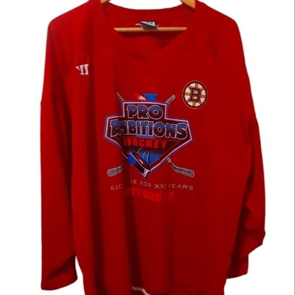 Authentic Warrior hockey Boston Strong  jersey size XL